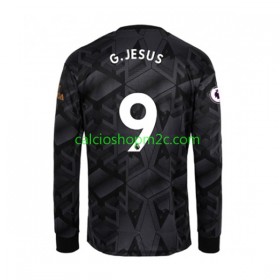 Arsenal Gabriel Jesus 9 Maglia Trasferta 2022/2023 Manica Lunga